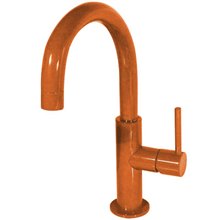 Grifo de lavabo Naranja en C TRES STUDY M