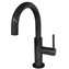 Grifo de lavabo Negro en C TRES STUDY M
