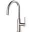Grifo de lavabo Acero en C TRES STUDY L