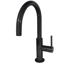 Grifo de lavabo Negro en C STUDY L TRES