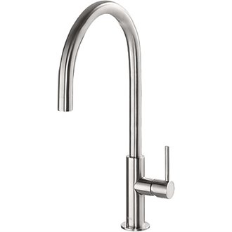 Grifo de lavabo Acero en C TRES STUDY XL