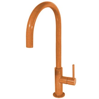Grifo de lavabo Naranja en C TRES STUDY XL