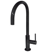 Grifo de lavabo Negro en C STUDY XL TRES