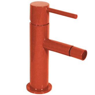 Grifo de bid&eacute; Rojo TRES STUDY