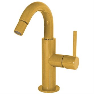 Grifo de bid&eacute; alto Amarillo TRES STUDY