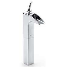 Grifo de lavabo caño alto Evol Roca