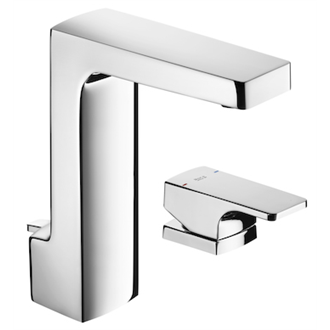 Grifo de lavabo con maneta de repisa L90 Roca