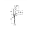 Grifo compacto lavabo desag&uuml;e click-clack L90 Roca