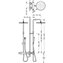 Columna de ducha termost&aacute;tica TRES STUDY