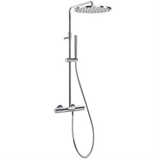 Columna de ba&ntilde;era-ducha termost&aacute;tica TRES STUDY
