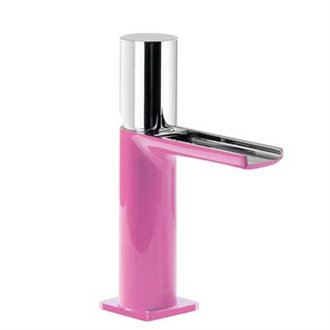 Grifo de lavabo Fucsia de Cascada TRES TUB LOFT
