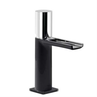 Grifo de lavabo Negro de Cascada TUB LOFT TRES