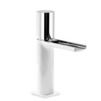 Grifo de lavabo Blanco de Cascada TRES TUB LOFT