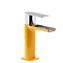 Grifo de lavabo Amarillo de Cascada TRES LOFT