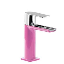Grifo de lavabo Fucsia de Cascada TRES LOFT