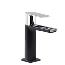 Grifo de lavabo Negro de Cascada TRES LOFT