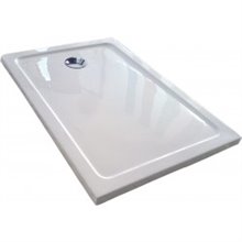 Plato rectangular acrílico V-90