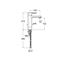 Grifo de lavabo ca&ntilde;o mezzo plus Naia Roca