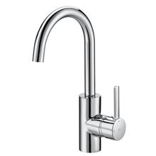 Grifo de lavabo maneta lateral integrada Targa Roca