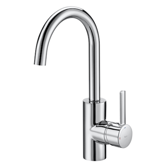 Grifo de lavabo maneta lateral integrada Targa Roca