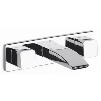 Grifo de lavabo bimando empotrable Thesis Roca
