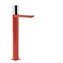 Grifo de lavabo Rojo L TUB TRES LOFT