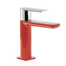 Grifo de lavabo Rojo S TRES LOFT