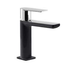 Grifo de lavabo Negro S TRES LOFT