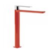 Grifo de lavabo Rojo L TRES LOFT