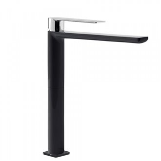 Grifo de lavabo Negro L LOFT TRES