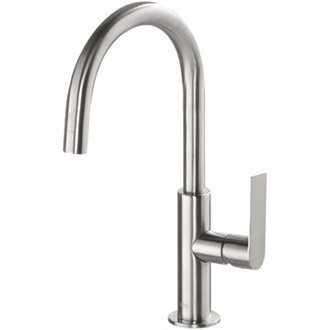 Grifo de lavabo Acero en C TRES LOFT XL