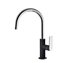 Grifo de lavabo Negro en C LOFT XL TRES