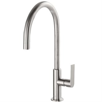 Grifo de lavabo Acero en C TRES LOFT XXL