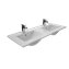 Lavabo encimera THIN 2 senos