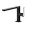 Grifo de lavabo recto Negro LOFT S TRES