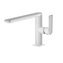 Grifo de lavabo recto Blanco TRES LOFT S
