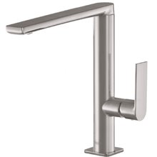 Grifo de lavabo recto de Acero TRES LOFT M