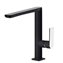 Grifo de lavabo recto Negro LOFT M TRES