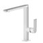 Grifo de lavabo recto Blanco TRES LOFT M