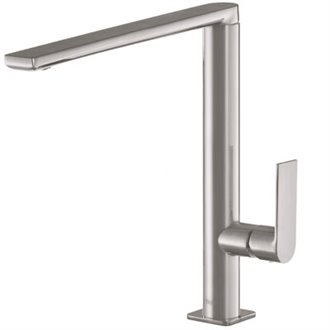 Grifo de lavabo recto de Acero TRES LOFT L