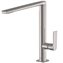 Grifo de lavabo recto de Acero TRES LOFT L