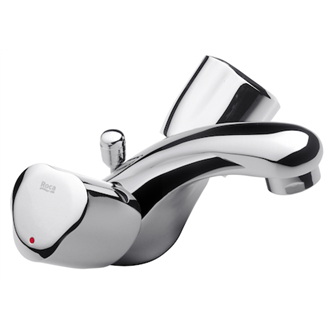 Grifo de lavabo bimando cadenilla Brava Roca