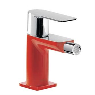 Grifo de bid&eacute; Rojo TRES LOFT
