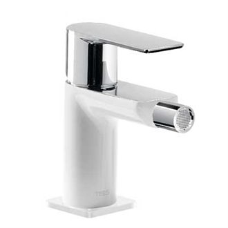 Grifo de bid&eacute; Blanco TRES LOFT