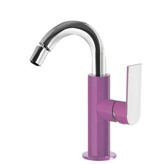 Grifo de bid&eacute; alto Violeta TRES LOFT