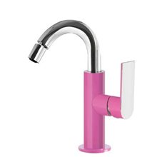 Grifo de bidé alto Fucsia TRES LOFT