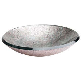 Lavabo Redondo Plateado
