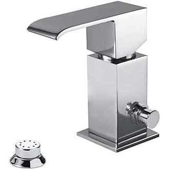 Grifo de bid&eacute; con duchita CUADRO-TRES