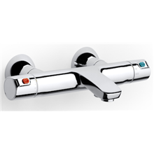 Grifo bañera-ducha termostático exterior T-1000 Roca