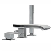 Combinación para bañera con cascada CUADRO-TRES